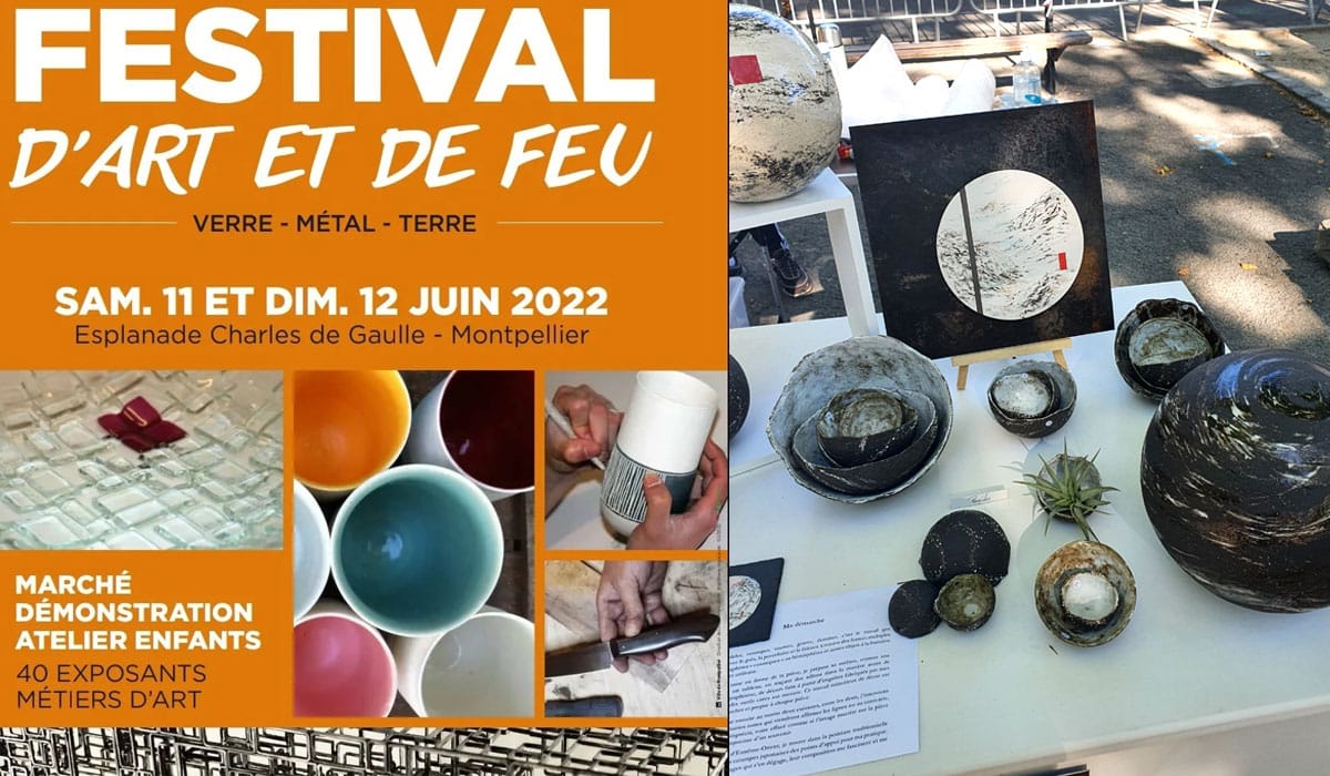 Festival d'art et de feu à Montpellier - 11 et 12 juin 2022 - Céline Gauthier